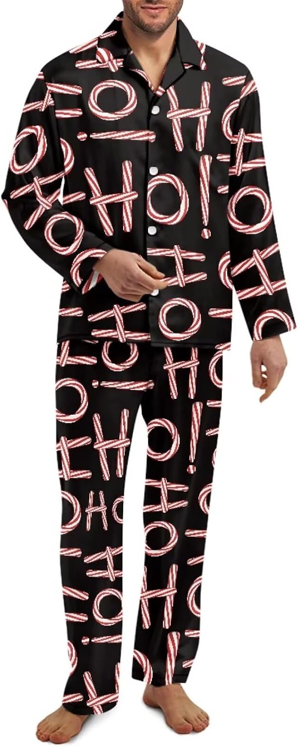 Modysero Button Up Pajama Set for Women Long Sleeve Christmas Pajamas Tops And Pants Womens Sleepwear 2 Piece Nightwear