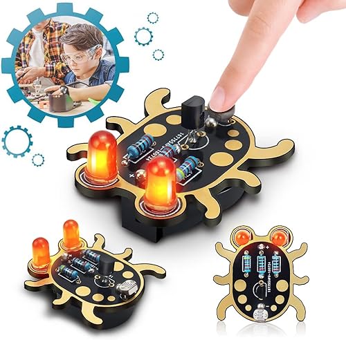 Aprende a kits de soldadura ojos de gorgojo (negro 3)