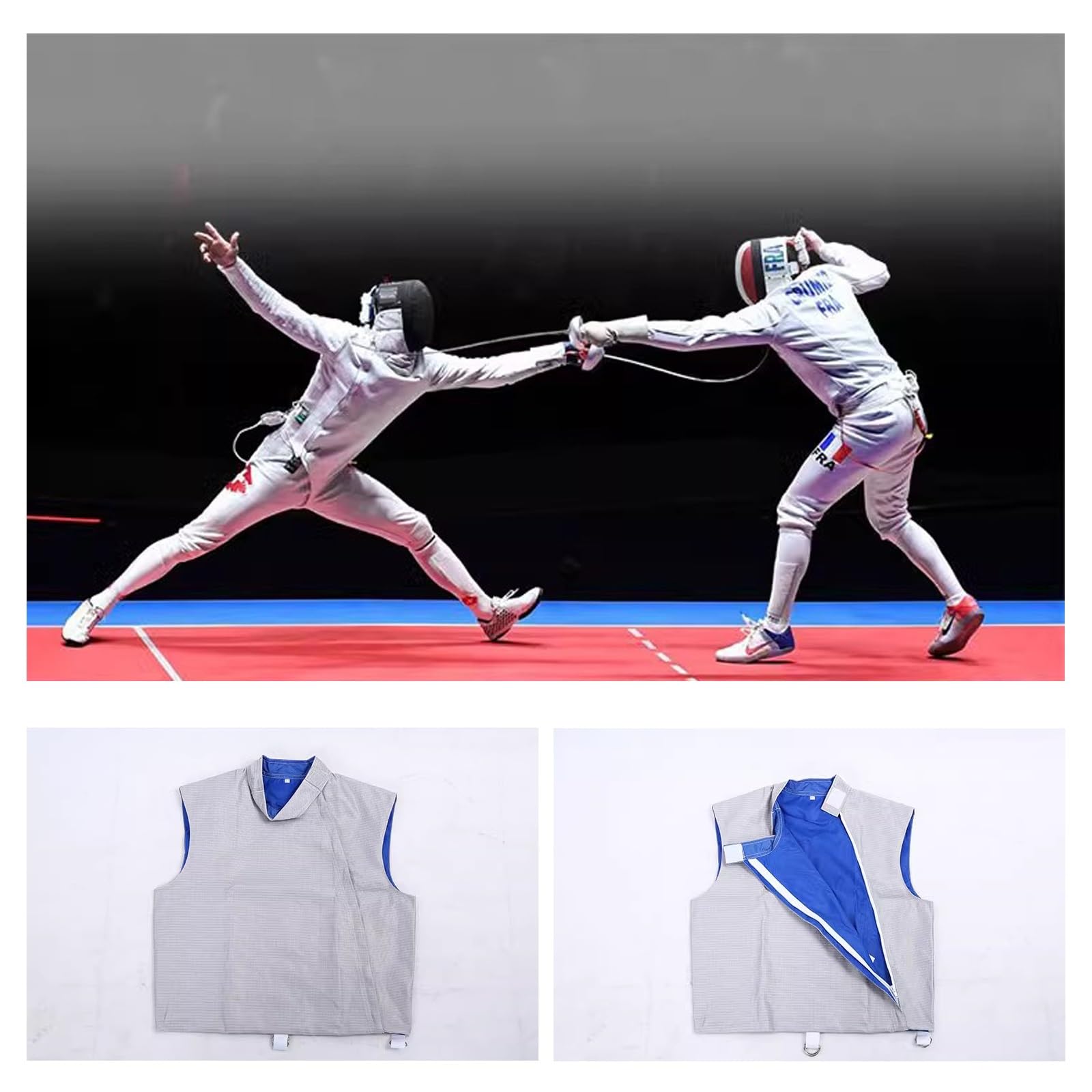 Amazon.com: KXJPIZIYB Fencing Clothing, Ultra-Light Foil Metal