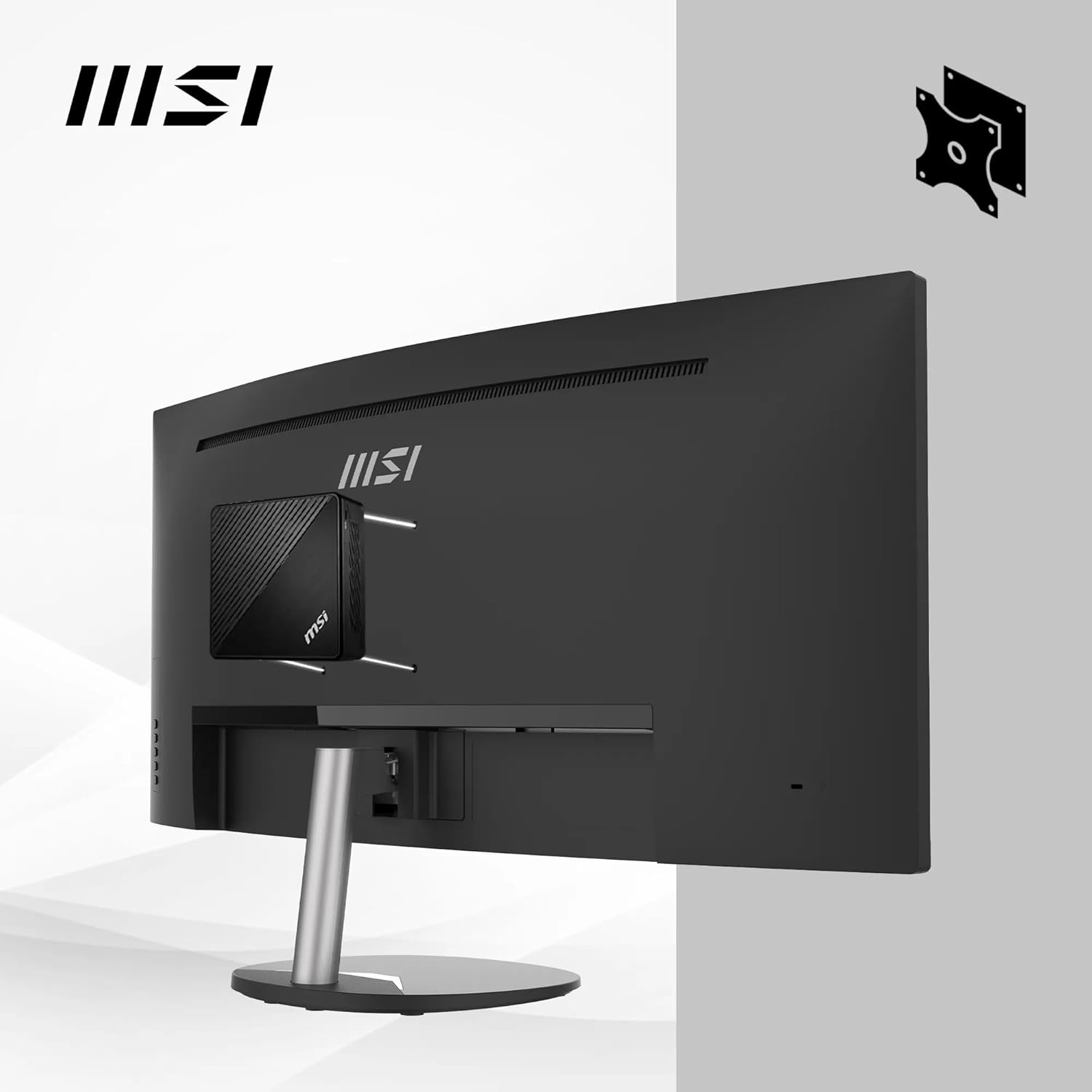 MSI PRO MP341CQDE - 34" UWQHD (3440 x 1440) in formato 21:9 - Monitor - Immagine 4