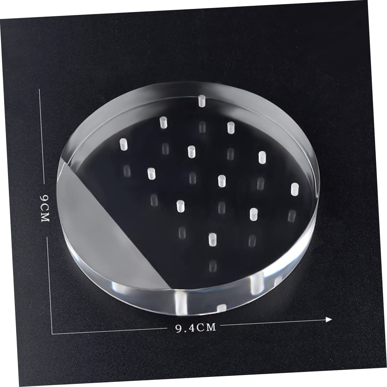 TOVINANNA Nail Grinding Head Display Rack Acrylic Nail Polishing Bit Holder Stand