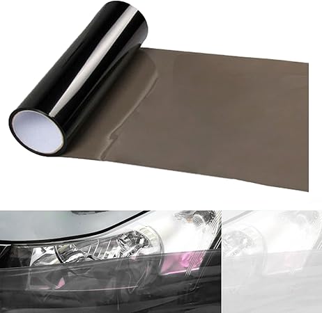 Amazon Co Jp ヘッドライトフィルム アイラインフィルム 黄 黒 透明 30x1cm 車 ステッカー ビニール シール クリア シールタイプ テールに保護フィルム 紫外線対策 取り付け簡単 フォグランプ テールランプ 適用 ブラック 車 バイク