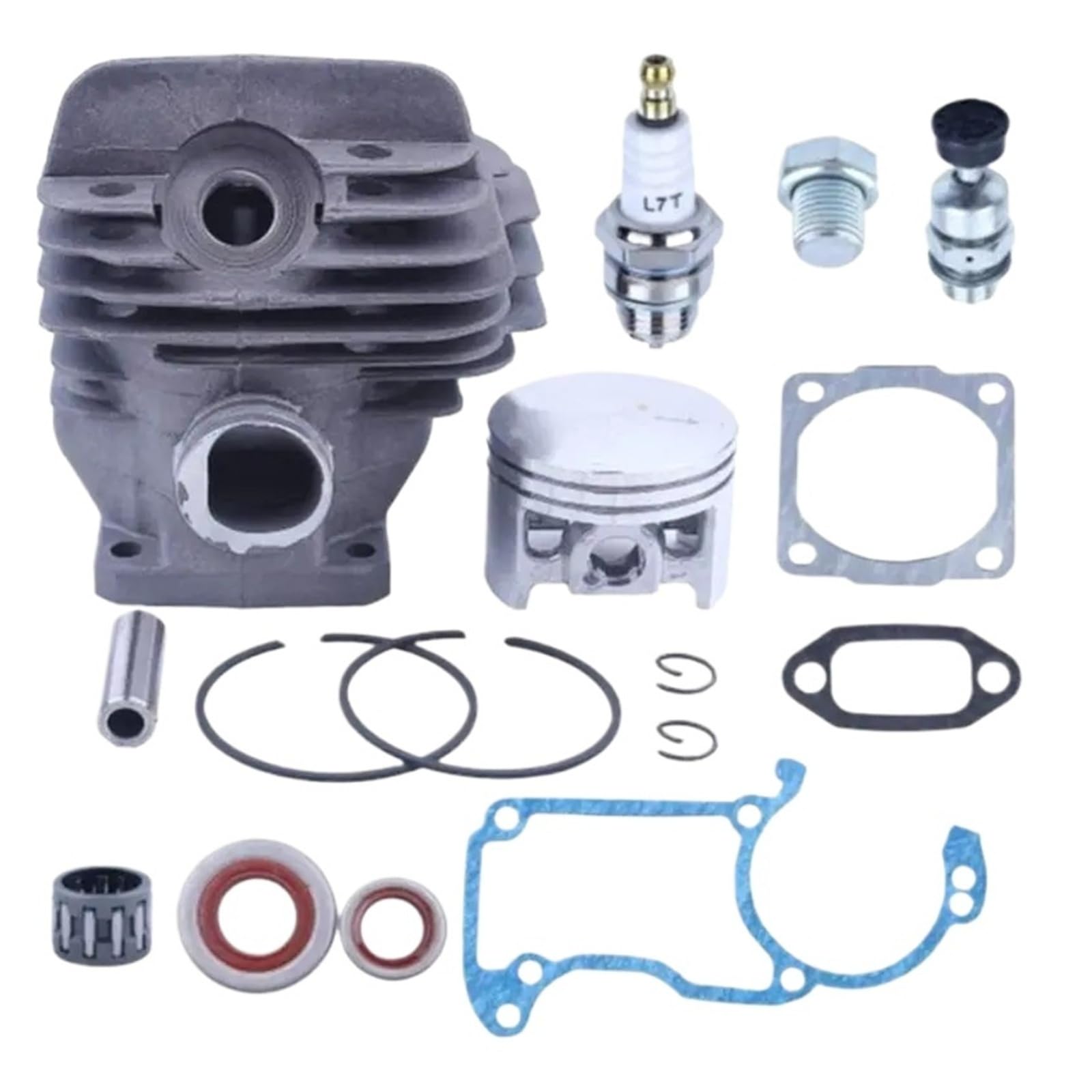 Kit de pistón y cilindro ABJI MS260 para repuesto de motor de motosierra 44,7 mm 026