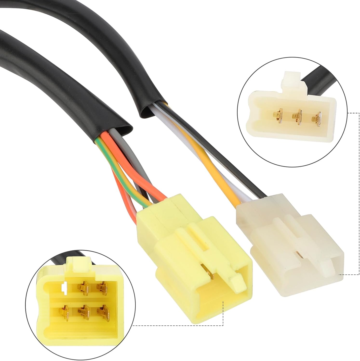 M MATI Left Handlebar Switch Start Stop Kill Headlight for Suzuki LT-F160 LT160 QuadRunner 160 2000-2004 37400-02C12