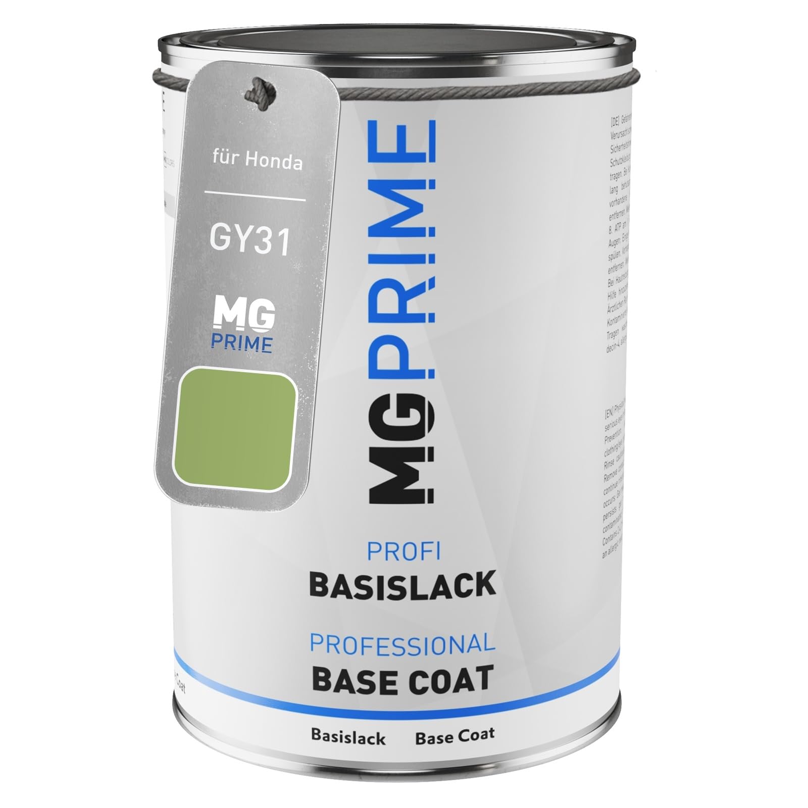 MG PRIME Barattolo di Vernice per auto per Honda GY31 Wasabi Creme 1,0L