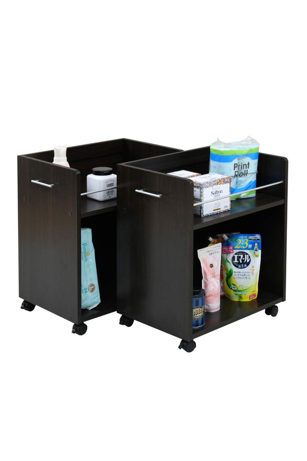 JK Plan SGT-0129-DB Closet Storage Rack, Set of 2, Width 15.0
