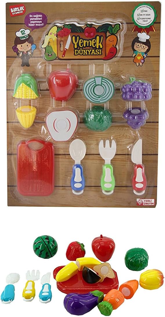 BİRLİK Food World Vegetable and Fruit Cutting Set