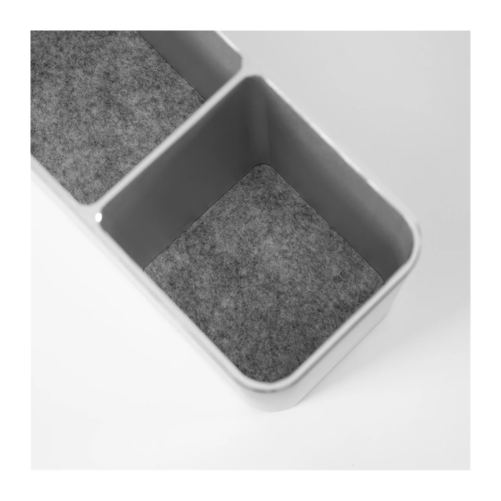 portapenne Portapenne in metallo di alluminio Supporto for matite for organizer da scrivania Porta pennelli for trucco(Style 02)