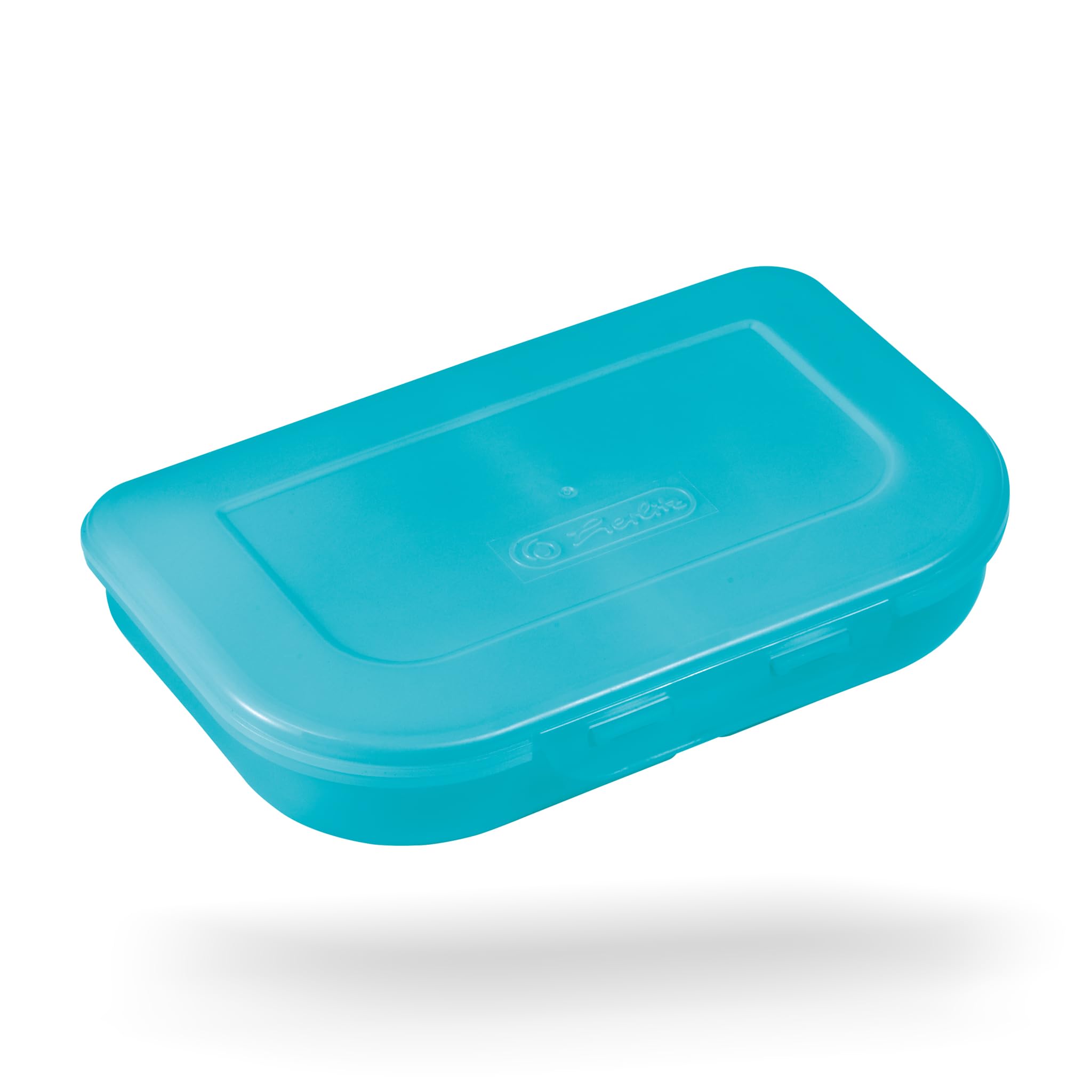 Herlitz 11415296 Lunch Box, Turquoise, S, Turquoise