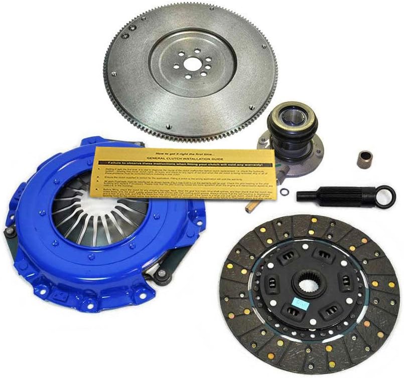 FEFT STAGE 1 CLUTCH KIT & SLAVE CYL & FLYWHEEL WORKS WITH 96-01 CHEVY S-10 GMC SONOMA 2.2L