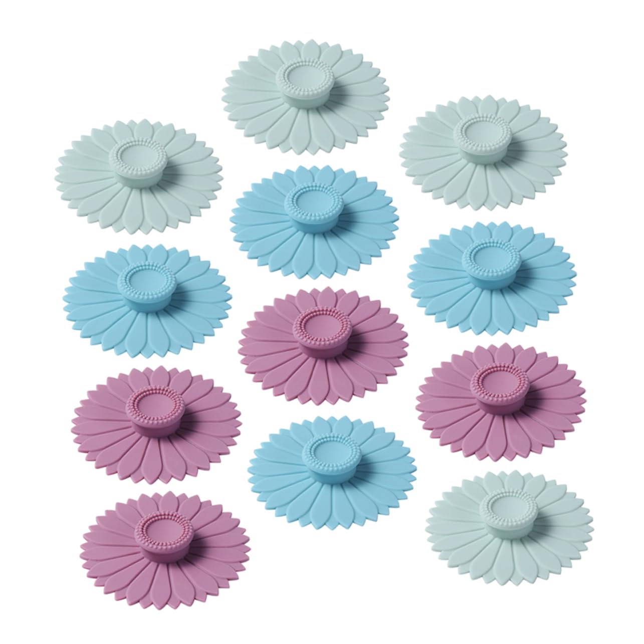 Couvercles de tasses en silicone étanches à l'air résistants à la chaleur