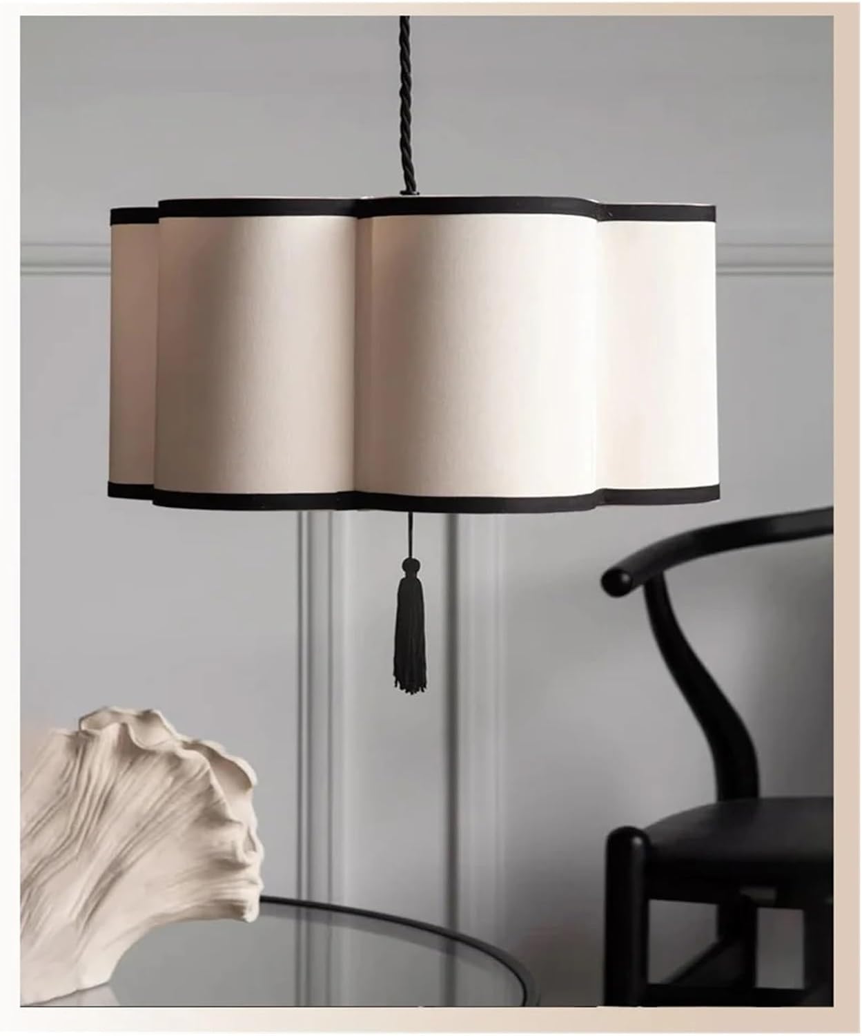 Modern Nordic Fabric Pendant Light Living Room Bedroom Restaurant Chandelier Home Decoration Lustre Indoor Lighting Fixtures,for Decoration