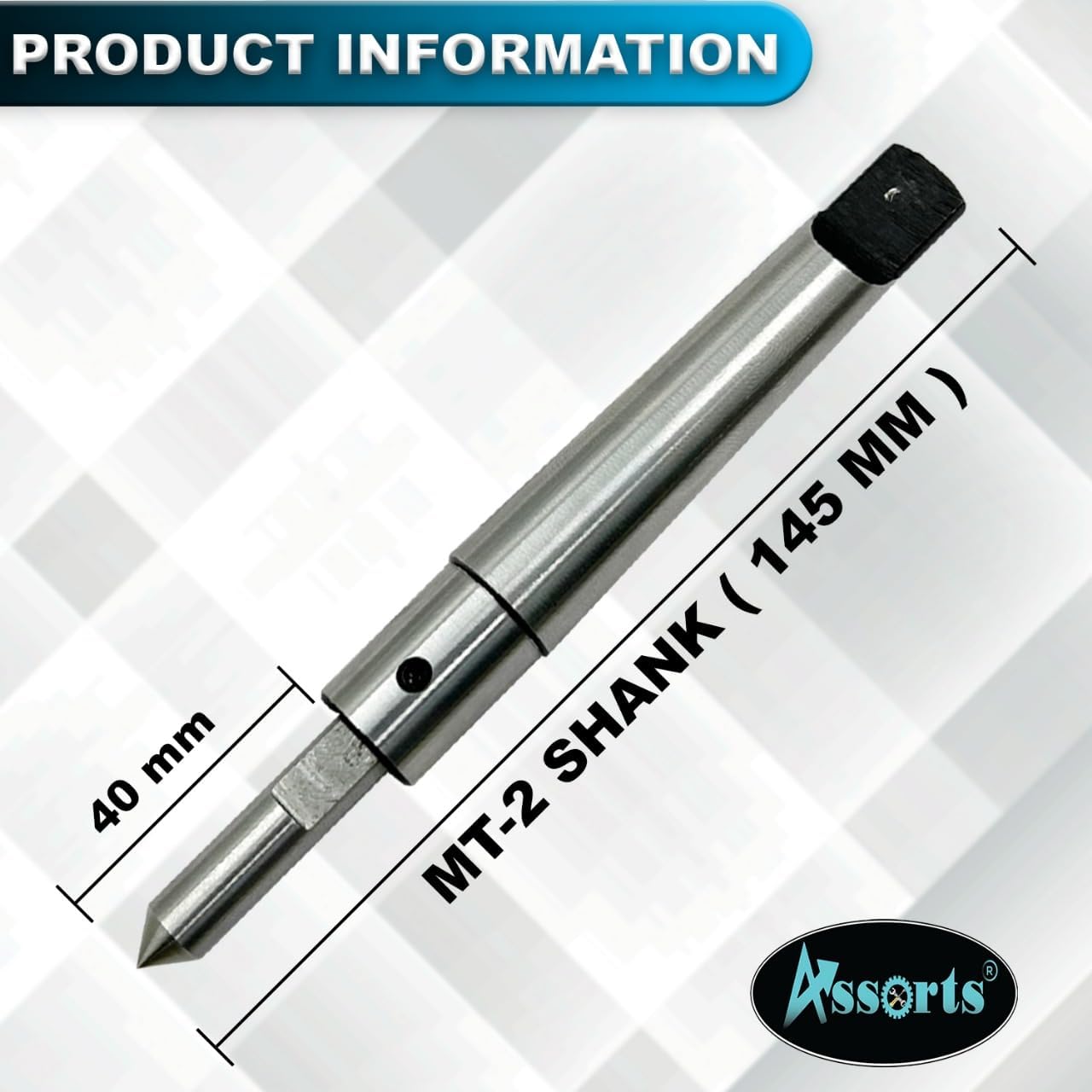 MT2 Shank (Teng) Spring Center Tap Guide Tool to Align Tap for threading Lathe Mill Jig Bore