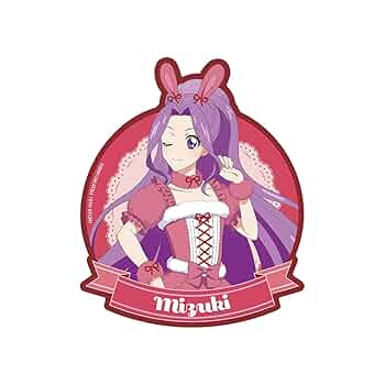 アイカツ 神崎美月 ダイカットステッカー シール レア 希少 激レア ダイカットステッカー「オールアイカツ！大衣装展！！」02/神崎