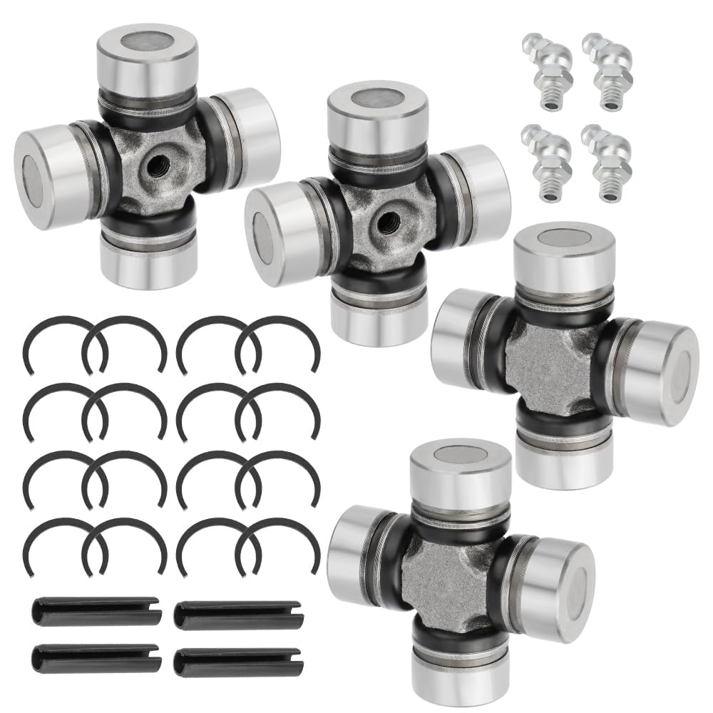 crucetas eje de transmisión delantero y trasero para Polaris Sportsman 550 600 700 800 850 High Lifter Ranger 500 700 800 Diesel 900 (Juego de 4)