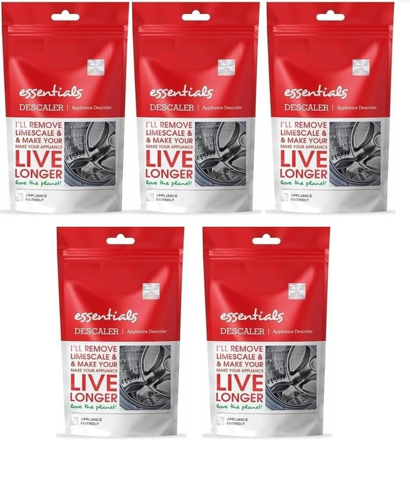 Image of Descaler Washing Machine Cleaner For IFB & LG Washing Machine Front Load And Top Load, Washing Machine Cleaning Powder, Descaling Powder For Washing Machine 100 Gm (Pack Of 5)