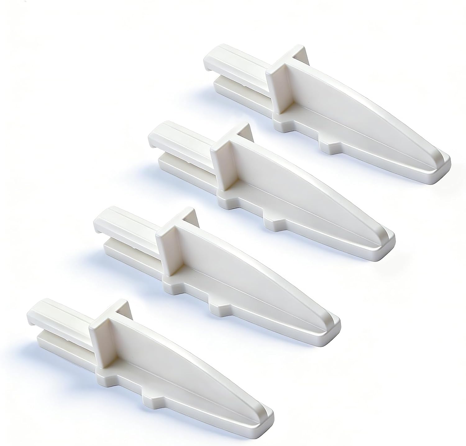 Box Fan Replacement Feet for Lasko 20" Box Fan, White, 4 Pack | Upgraded Version Pedestal Feet For Box Fan Durable Plastic Material Stronger Than Original Stable Design Prevents Overturning