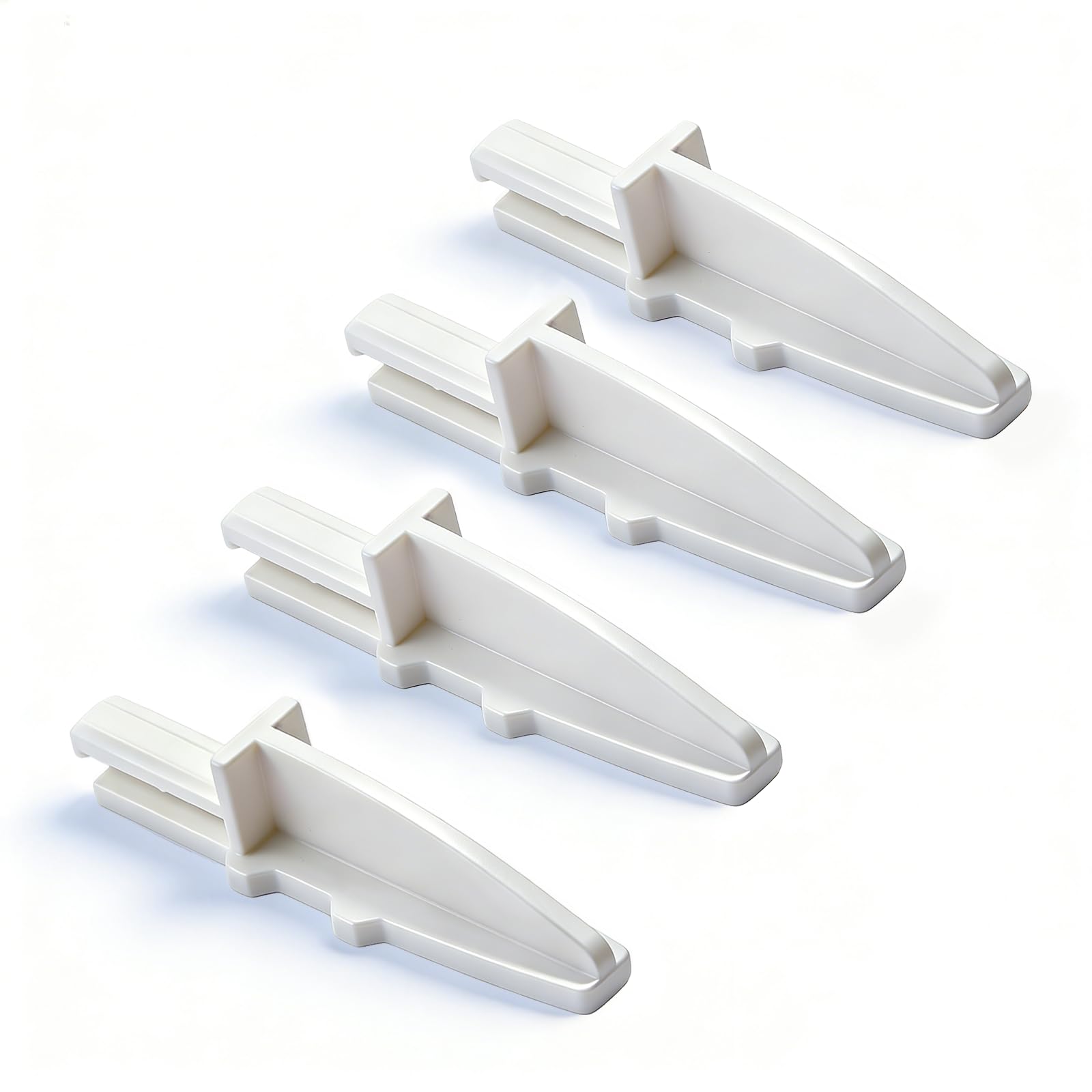 4 Pack Box Fan Replacement Feet for Lasko 20" Box Fan, White Upgraded Version Pedestal Feet For A Box Fan Adopt Durable Plastic Material Stronger Than Original, Stable Design Prevents Overturning
