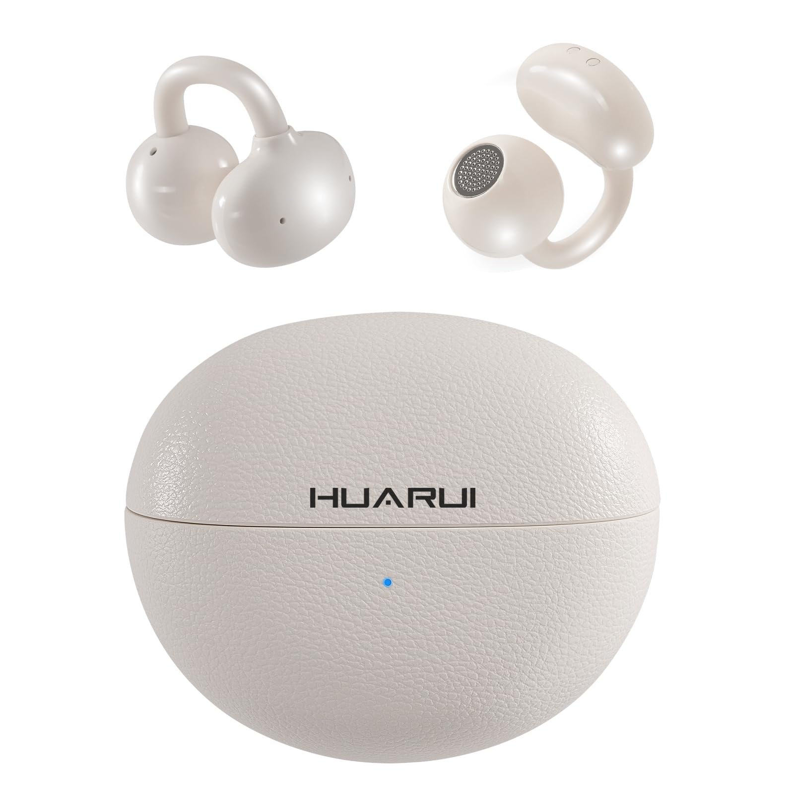 AI Translation Earbuds Real Time,120 Languages &amp; Accents Translator Earbuds,Audifonos Traductores Inglés Español, Translator Device with APP for Travel Learning Business-Off White