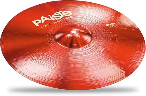 Paiste Colorsound 900 Crash Cymbal Rojo 19 pulgadas