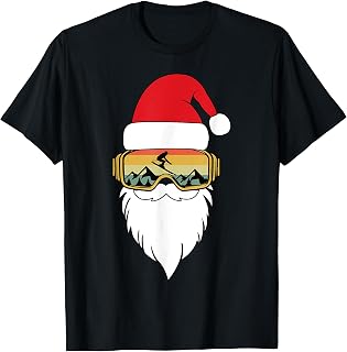 Skiing Christmas Winter Skier Funny Apres Ski T-Shirt