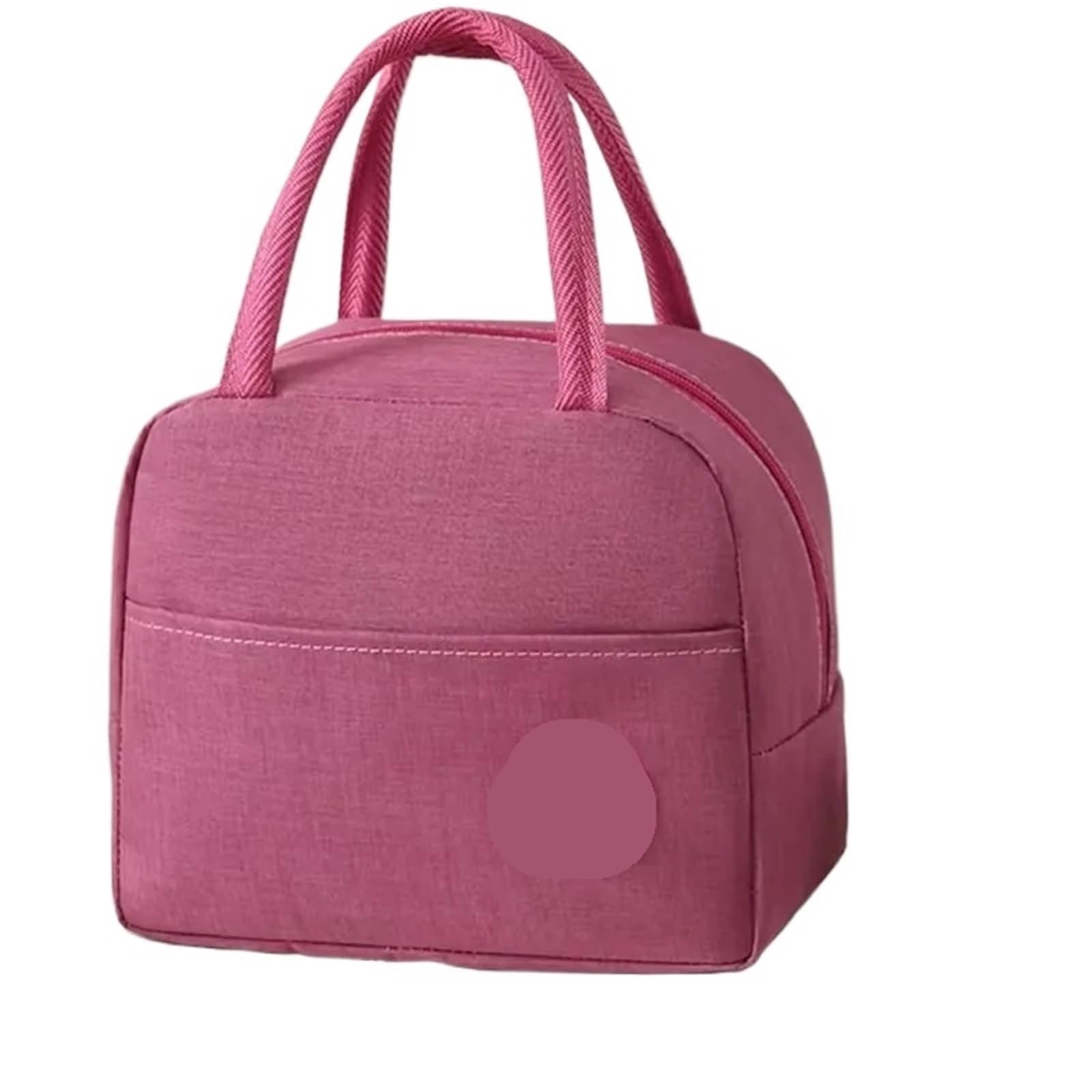 2 sztuki przenośny pojemnik na lód, izolacyjny pakiet lunch(Pink)