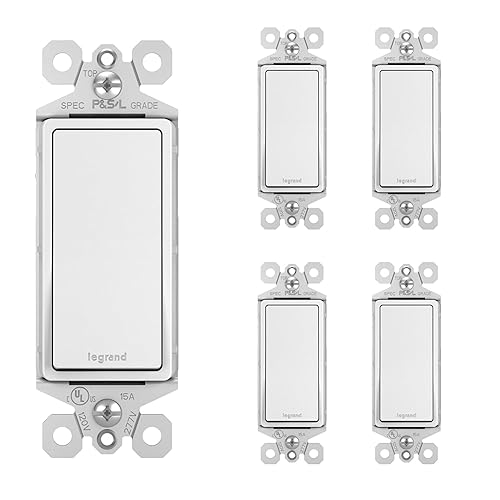 Vista 38 de Legrand Radiant TM874DBCC6 Interruptor de pared basculante de 15 amperios, interruptores de luz decorativa de 4 vías, bronce oscuro (1 unidad)