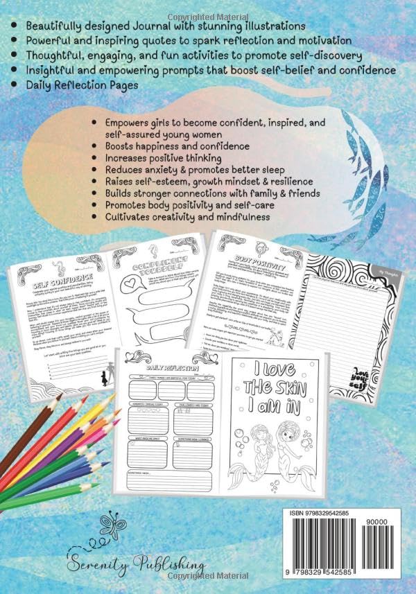 Being Me: A Guided Creative Journal for Girls Ages 9 and Up: Help Teen/Tween Girls Develop Self-Confidence, Gratitude, Mindfulness, Body Positivity, ... Prompts, Affirmations and Self-Expression - Image 2