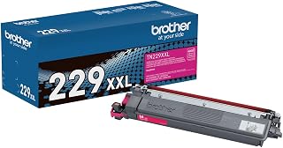 Brother Genuine TN229XXLM Magenta Super High Yield Printer Toner Cartridge - Print up to 4,000 Pages(1), Compatible with HL-L3295CDW, HL-L8245CDW, MFC-L3780CDW, and MFC-L8395CDW Printers