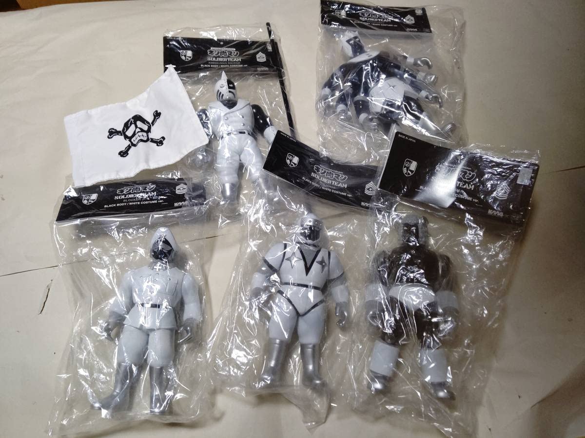 専用　超希少！ファイブスタートイ　ソルジャーチーム5体セット+BMSキン肉マン 専用 超希少！ファイブスタートイ ソルジャーチーム5体セット+