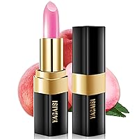 Vista 19 de Color Changing Lipstick, Magic Color Changing Lip Balm (Black to Brick Red), Natural Moisturizing Labiales Magicos Lipstick For Women