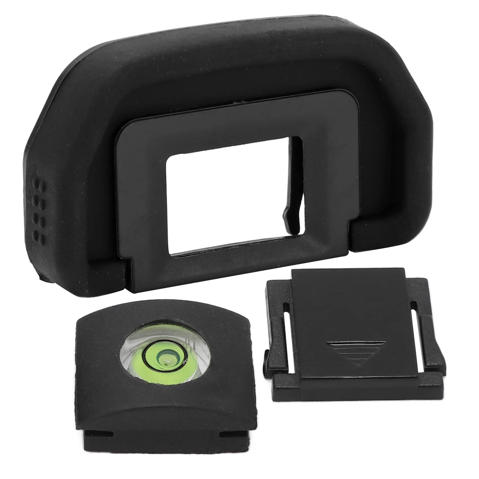 Akozon EB Viewfinder Eye Cup Eyepiece Viewfinder Protector Viewfinder Eyecup Eyecup Cold Shoe Cover Level Set for 5D2 D6 7D 60D Camera - Image 3