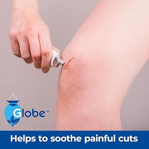 Miniatura 7 de Globe Ungüento antibiótico triple de 1.0 onzas (paquete de 4), ungüento de primeros auxilios para rasguños menores, cortes y quemaduras para ayudar
