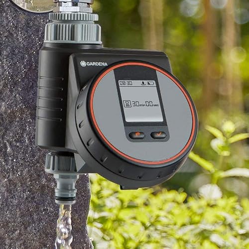 Gardena Flower Pots Water Timer + Hose Connector #TOP4