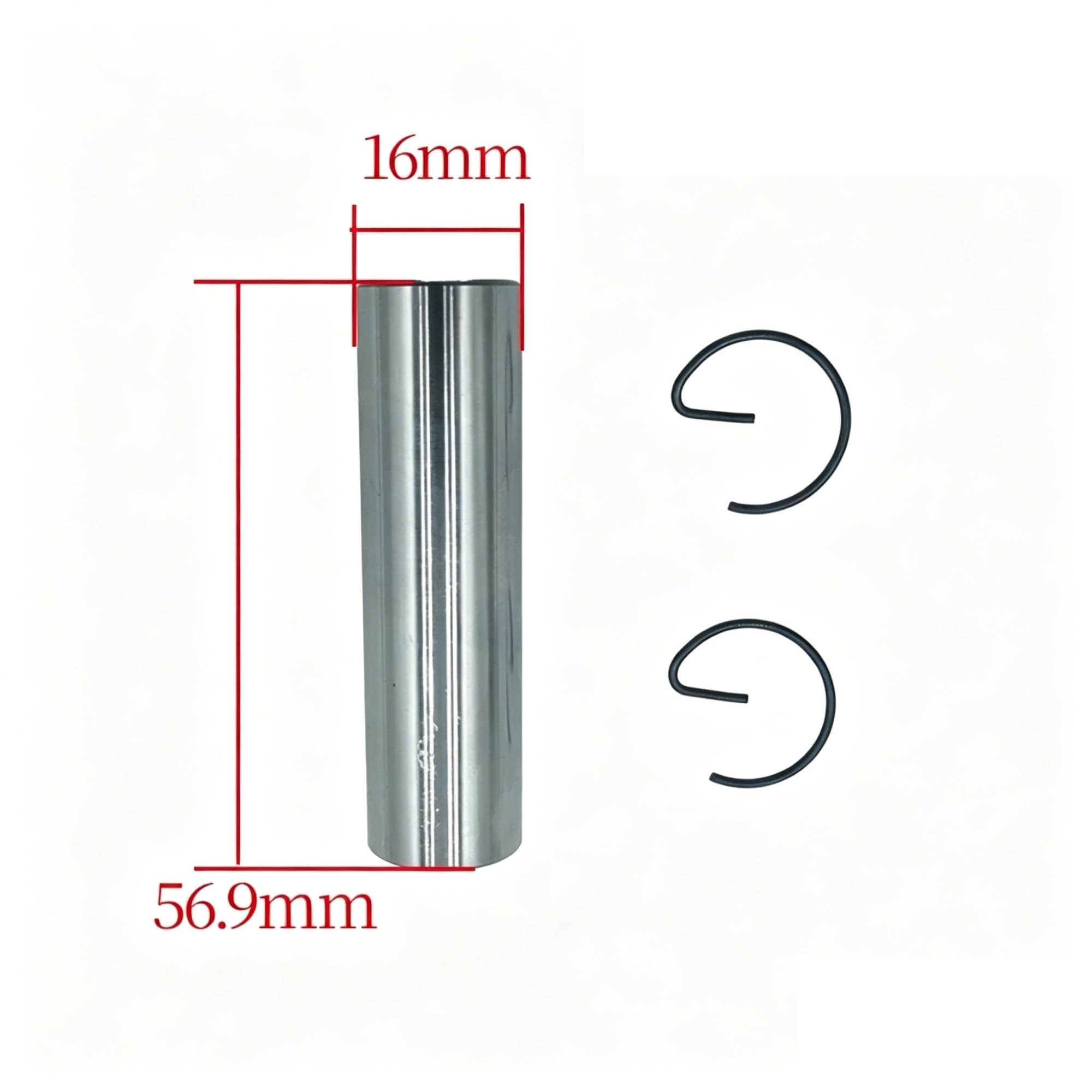Fasce Elastiche Moto Per DT175 Per YT175 175CC 66mm Alesaggio 16mm Pin Set Completo Pistone Con Kit Anelli Pistone