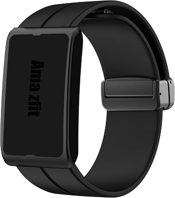 Lamshaw Compatible for Amazfit Helio Bands, Quick Release Soft Silicone Sport Wristband Replacement Straps Compatible for Amazfit Helio Fitness Tracker Wristband