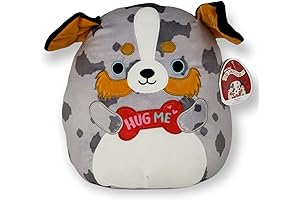 Squishmallow Kellytoys - 12" Raylor The Australian Shepperd Hug Me