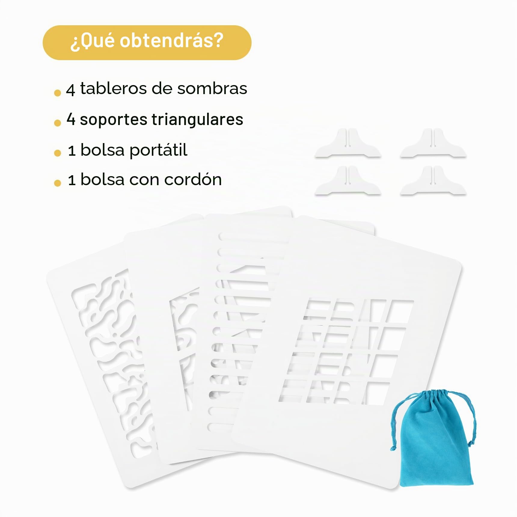 4 piezas de fotografía de productos accesorios luz y sombra tableros 40 x 30 cm adecuados para alimentos, joyas, cosméticos, artesanías y otros productos pequeños fotografía