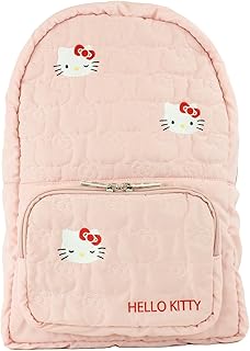 ハローキティ ピンク キルティング&刺繍コンボ リュック