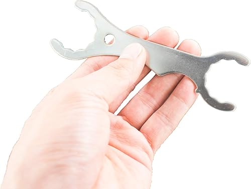 Miniatura 2 de Llave de grifo para el hogar, herramienta superior de acero inoxidable, llave multifunción para grifo de torre de cerveza, acoplador de torre de