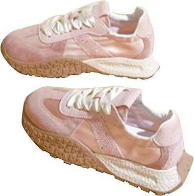 Zapatillas De Running Deportivas Running Mujer Zapatos De Mujer Zapatos Casuales Verano Hueco Transpirable Tacón Casuales Zapatillas Gimnasio Anchas