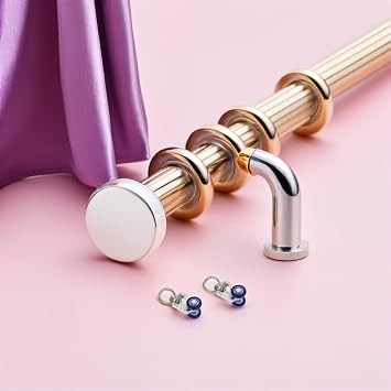 15pcs Silent Stainless Steel Curtain Track Roller Hooks for Rail | Ceiling Wall Mount Use, Smooth Running Runners, Discreet Modern Finish, 15pcs Set for Home Living Room
