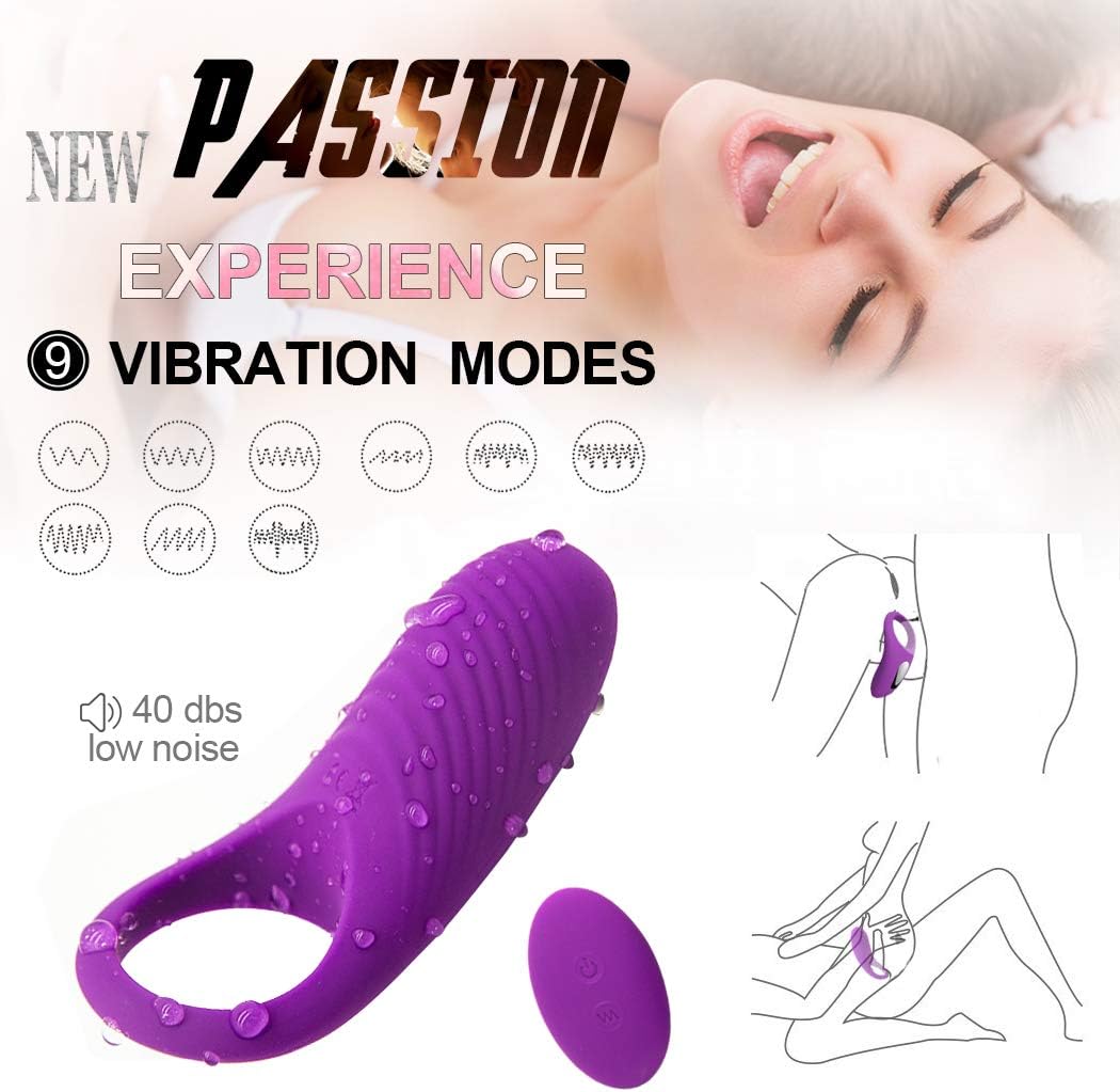 Vibrating Côckrîng Full Silicone for Couples Wireless Remote Control