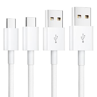 2Pack 1.8M IPhone 15/16/17 Charger Cable,USB A to USB C Charging Cable for iPhone 16/ 16ESE4/ 16 Pro Max/16 Plus, iPhone 15/15 Pro Max, AirPods , AirPods 4, Pro 12.9/11/Air USB C Charger power Cord