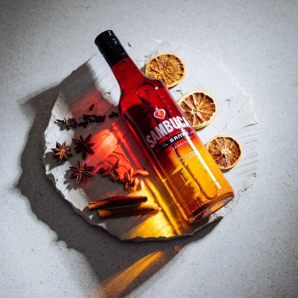 6 Flaschen Il Santo Sambuca a 0,7l 38% Vol.