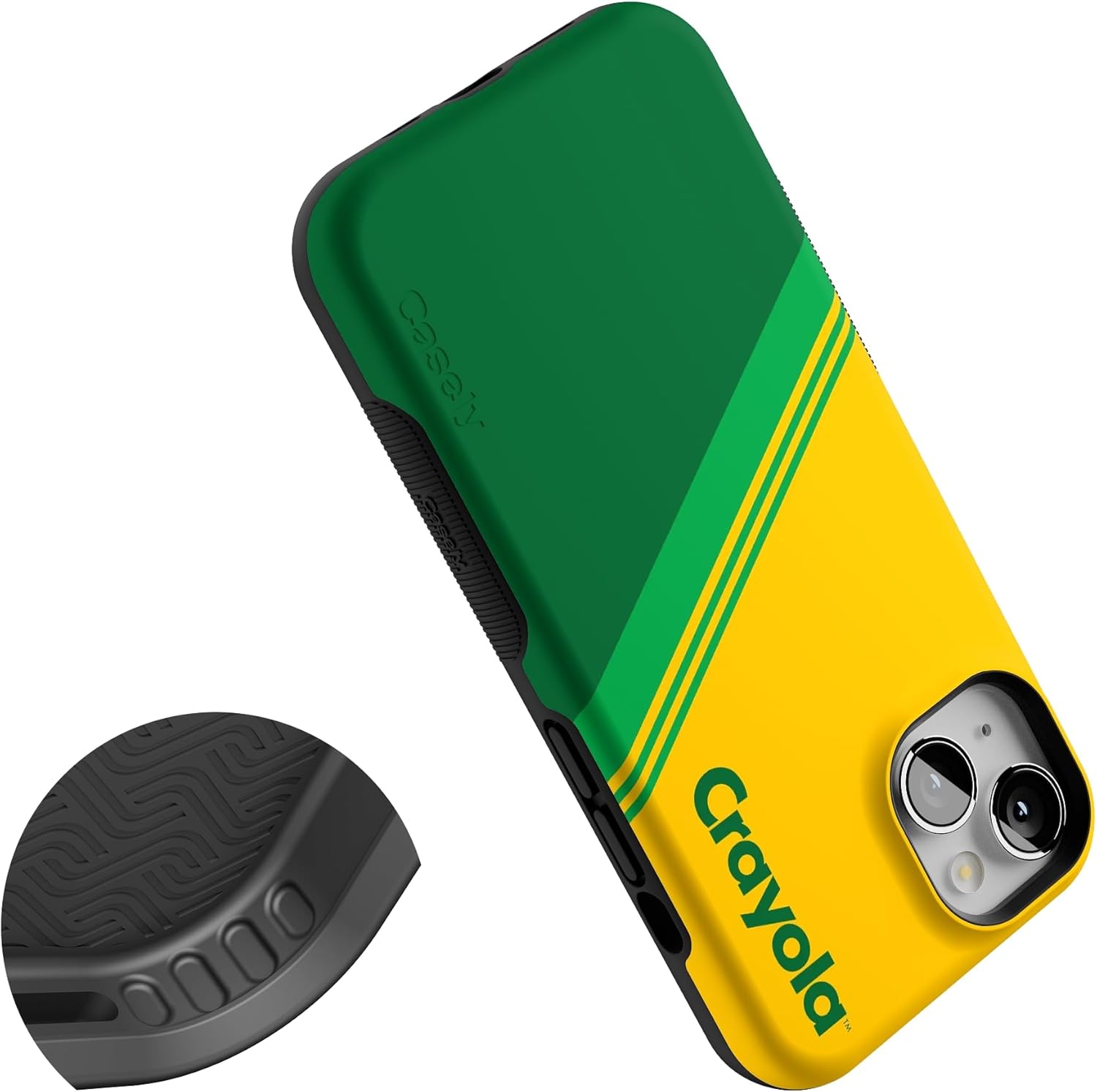 Casely iPhone 13 Case | Keep It Classic | Crayola Crayon Box | Bold Protective Design | Compatible with MagSafe