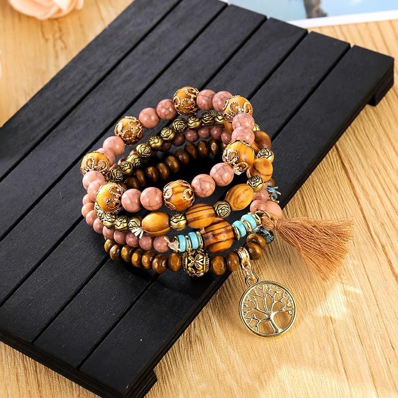 Pulseras boho de madera y chakras 61VLQEBfB+L. AC SR38. SL1000