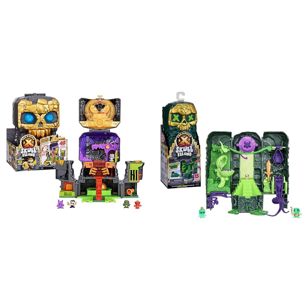 Treasure X Lost Lands Skull Island Skull Temple Mega Playset, 40