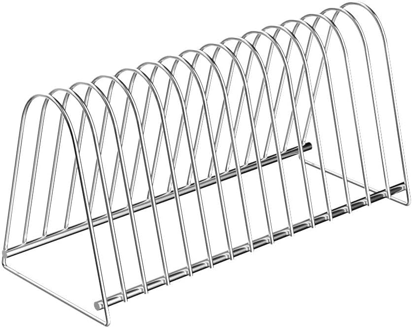 Organizer 15 Slot Record CD Magazine Storage Rack Album Display Vertical Creative Art Collection Holder