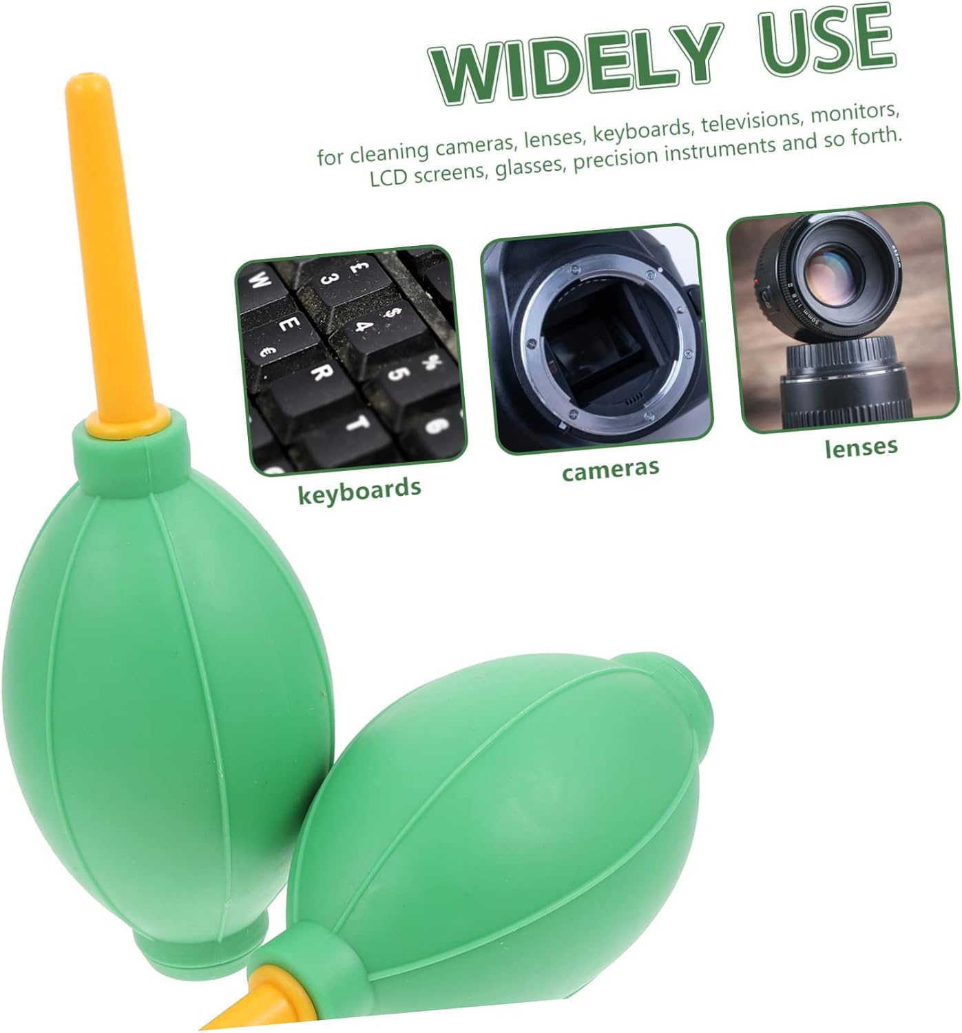8pcs Portable Air Blower Dust Cleaner for Camera Lens and Sensor